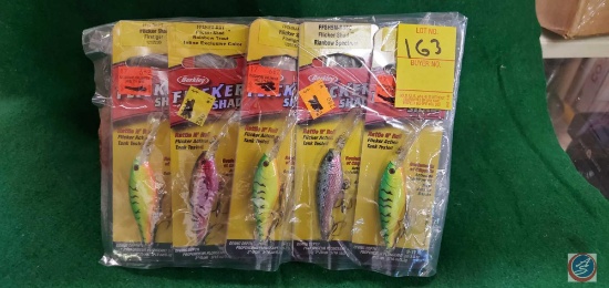 Berkley Flicker Shad/Fire tiger, rainbow trout, 5 asst