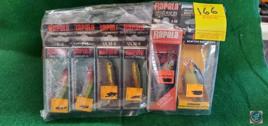 Rapala Shad Raps SRRS Ultra Minnows/Rattling Suspended