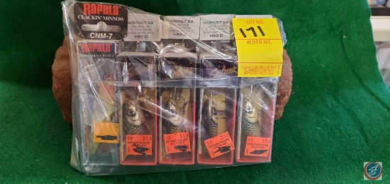 RapalaClickin Minnow/Salmo Hornet 6S (5) Assorted