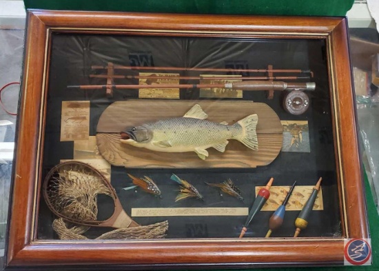 Decorative Fishing Shadow box