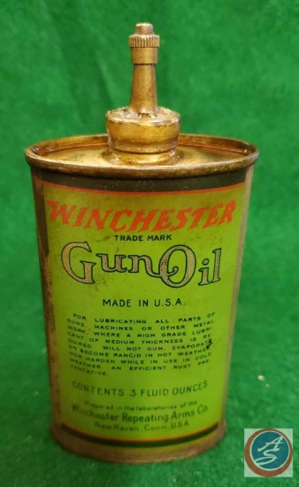Winchester gun Oil tin