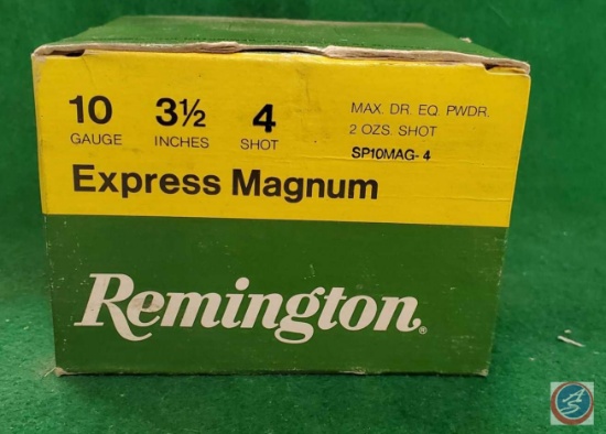Remington Express Magnum 10 ga shells box w/ shells