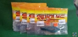 Sizmic Bitsy Craw June bug plastic lure 6