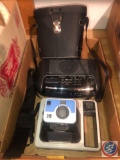 Vintage Kodak Camera, Panasonic Radio, Deville Binoculars