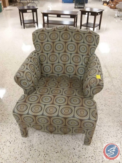 Upholstered and Padded Arm Chair