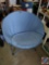 Blue Folding Moon Chair