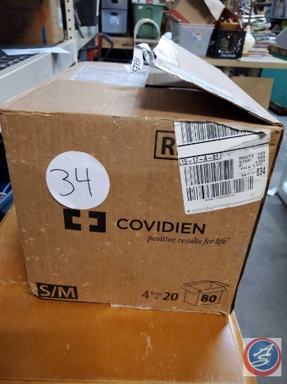 Covidien Size S/M 4 20 packs protective underwear