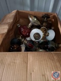 Lot of small oil lamp bases