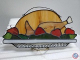Lot New 10 Turkey stained glass Wall Hanging Kitchen Decor