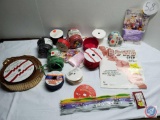 Craft Lot Ribbons, Chenille Pipes, bows