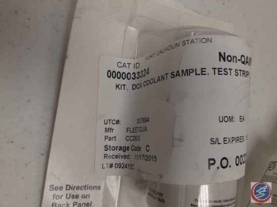DCA Coolant Sample Test Strips