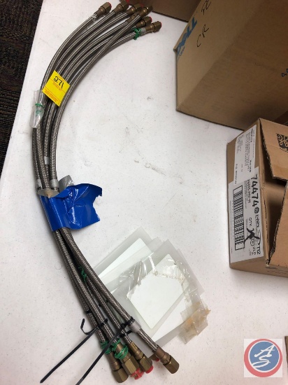 30" SS Flexible Discharge line 5/16" FNPT Both Ends