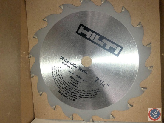 Hilti 7 1/4" X 18 Tooth Carbide Tipped Blades (8 Blades)