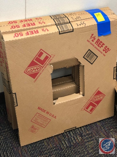 (3) 1/2" REF Copper Tube 50'