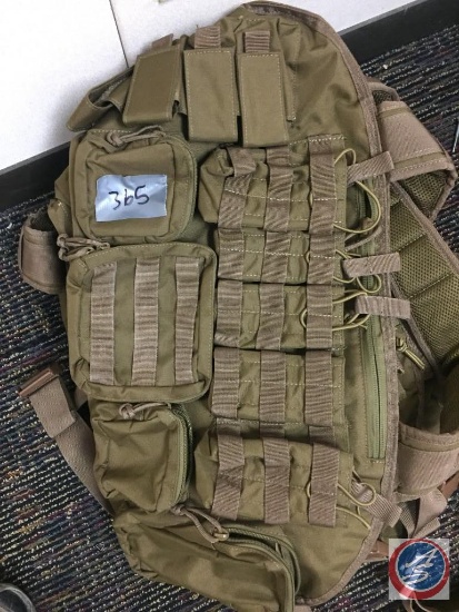 (5) Tactical Chest Rigs Brown