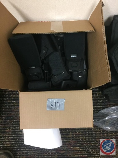 (12) Ballistic Duty Radio Holder with Swivel fits 2 1/4" belt