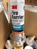 3M 3000WT Fire Barrier Water Tight Sealant Intumescent Silicone Gray