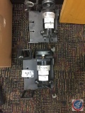 (2) Action Target DC Motors mounted on Silhouette Frame Holder