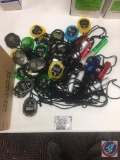 (20) Stopwatches Various MFG with 9 Mini LED Lights