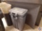 (2) Trash Cans (One w Lid)