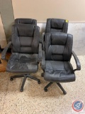 {{4X$BID}} (4) Rolling and Adjustable Desk Chairs