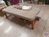 Adjustable Massage Table w/ Headrest