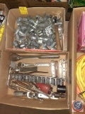 Assorted Ratchets, Pliers, Sockets, More