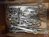 Variety of Wrenches Including Forged Alloy Steel