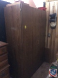 Two Door Wardrobe Measuring 48'' x 20'' x 71'' {{CONTENTS SOLD SEPARATELY}}