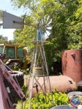 Outdoor Windmill Yard Decoration Approx. 8'