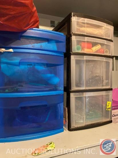 Plastic Storage Containers (Contents Not Included)