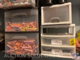 Plastic Storage Containers (Contents Not Included)