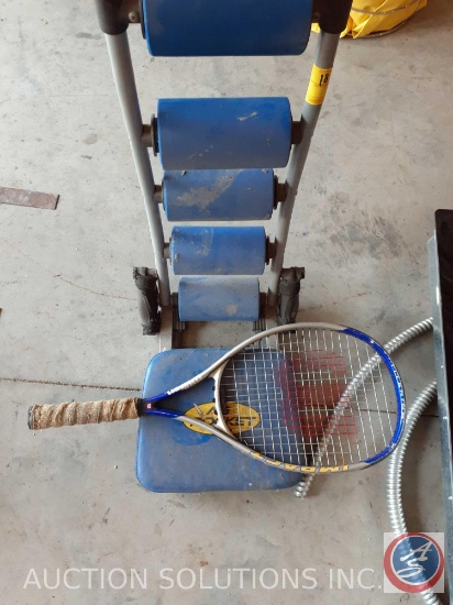 Ab Rocket and Wilson Tennis Racket