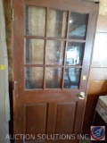 Door with Frame Measuring 37.5