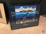 Framed Print From Pacific Whale Foundation Titled Hale Kohola House of the Whale Signed by Robert