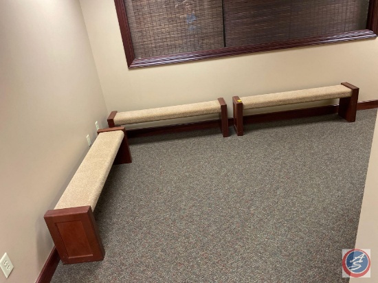 {{3X$BID}} Sections of Bench Seating Measuring 60'' X 12'' x 18''