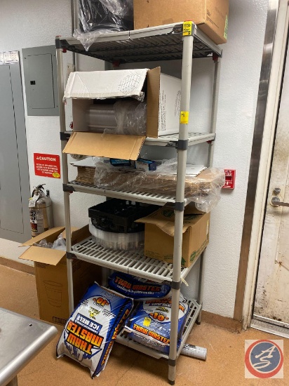 Metro Max Q Shelving Unit Measuring 29.5'' X 24'' X 74.5'' {{CONTENTS NOT INCLUDED}}
