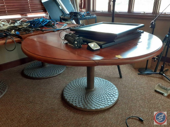 {{3X$Bid}} Wood Goods Industry Dining Room Tables (3) 42" X 31"