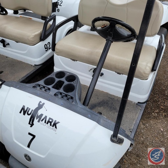 2011 Yamaha Gas Powered Golf Cart Model No. 218