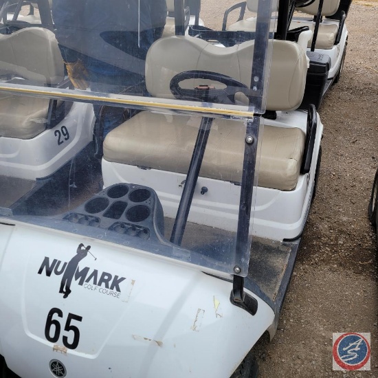 2011 Yamaha Gas Powered Golf Cart Model No. 218