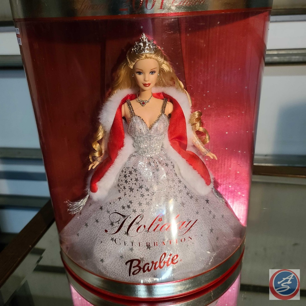 2001 special edition holiday celebration barbie value