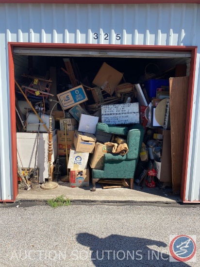 10 x 15 Unit: Entire contents of storage unit sold for one price, as is, where is, no refunds. Buyer