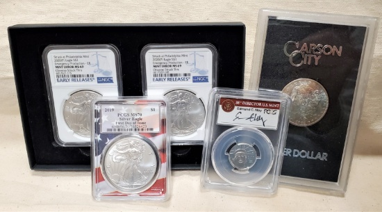 MORENO HIGH END COINS ONLINE AUCTION