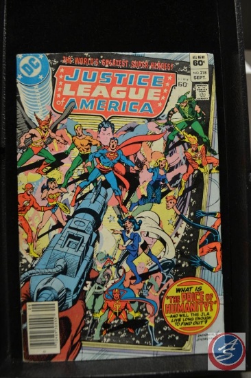 Justice League of America September 1983 Vol 24 No 218