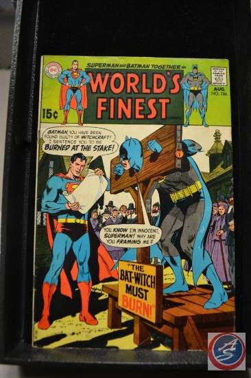 World's Finest Comics The Bat Witch must Burn Aug 1969 no 186