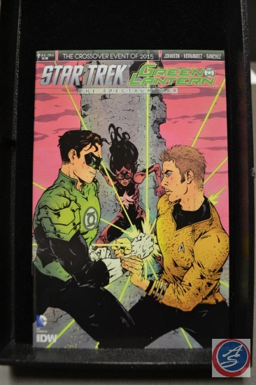 Star Trek Green Lantern Crosssover Event of 2015 DC Comics