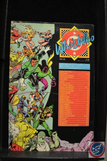 Who's Who Nov 1985 DC Comic Directory