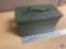 Military Issue Ammo Can - Measures 11 inches x 7 inches x 6 inches wide