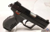 Ruger Model SR22PB 22 LR Pistol Semi-Auto pistol with 3 inch barrel in factory box and soft case.