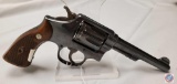 Smith & Wesson Model 10 38 SPL Revolver K frame revolver with 5 inch barrel in hunter holster Ser #
